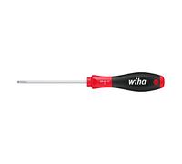 Wiha Tournevis plat SoftFinish avec lame ronde et échelle de mm gravée au laser (35397) 5,5 mm x 125 mm