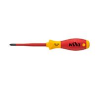 Wiha Tournevis slimFix VDE PH ouv. 1x80mm L.tot.191mm Lame ronde manche multicomp.Sof Quantité:1