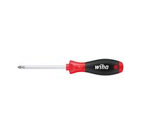 Wiha Tournevis PRO SoftFinish Pozidriv PZ1 – Lame ronde 80 mm – Manche multicomp.
