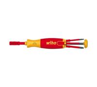 Wiha Tournevis Wiha avec magasin d'embouts LiftUp électrique à fente, Pozidriv, PlusMinus/Pozidriv avec 6 slimBits sous blister Quantité:1