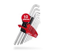 Wiha Allen Allen key set 1.5 mm, 2 mm, 2.5 mm, 3 mm, 4 mm, 5 mm, 6 mm, 8 mm, 10 mm 9-piece