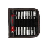 Wiha U106 T12 Jeu de tournevis à douille System 6 12 pièces