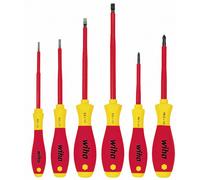 Wiha VDE Jeu de tournevis 6 pièces vis à fente, cruciforme Phillips