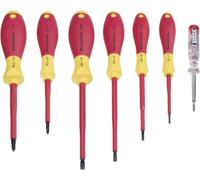 Wiha VDE Jeu de tournevis 7 pièces vis à fente, cruciforme Phillips