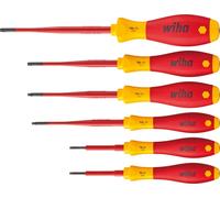 Wiha VDE Schraubendreher-Set 6teilig SOFTFINISH ELEC. slimFix TORX BO (3251TRK6)