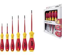 Wiha VDE-Torx-Schraubendreher 1000V 6-tlg. T8-T25 SoftFin.-slimFix VDE Jeu de tournevis 6 pièces TORX® intérieur