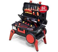 Caisse à outils électricien XXL (80 outils) sur roues - WIHA 45734