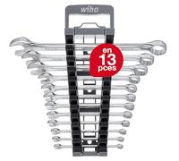 Wiha WERKZEUGE GMBH Juego de llaves de boca 13 unid. con soporte