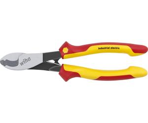 Wiha - WH43663 - Coupe-câble Industrial Electric avec ressort d'ouverture activable et désactivable (43663) 210 mm