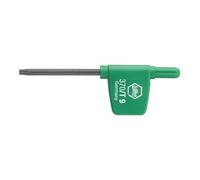 Wiha Wiha Clé mâle avec manche drapeau TX oxydé noir (03731) T20 x 45 mm Quantité:1