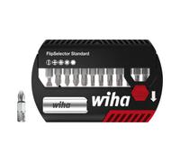 Wiha Wiha Coffret d'embouts FlipSelector Standard 25 mm mélangé 13 pcs, 1/4" avec clip attache-ceinture sous blister (39083) Quantité:1