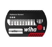 Wiha Wiha Coffret d'embouts FlipSelector Standard 25 mm Phillips, Pozidriv, TX 13 pcs 1/4" (39040) Quantité:1