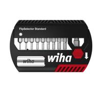 Wiha Wiha Coffret d'embouts FlipSelector Standard 25 mm Six pans, 11 pcs 1/4" (39039) Quantité:1