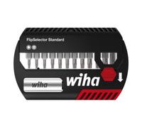 Wiha Wiha Coffret d'embouts FlipSelector Standard 25 mm TX Tamper Resistant 13 pcs, 1/4" (39037) Quantité:1