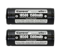 Wiha Wiha Jeu de piles18500 Li-Ion 2 pcs dans un coffret (41914) Quantité:1