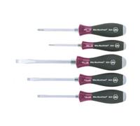 Wiha Wiha Jeu de tournevis MicroFinish Fente, Phillips avec lame six pans avec disque de frappe, 5 pcs (29138) Quantité:1