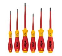 Jeu de tournevis VDE slim (plats, PH, PZ/S) 6 pièces Wiha | 4010995383626