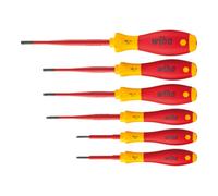 Wiha Wiha Jeu de tournevis SoftFinish® electric slimFix TX Tamper Resistant 6 pcs (41245) Quantité:1