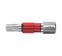 Wiha Jeu d'embouts Torx T30 7929-03029 7015TY 29 mm Acier molybdène-vanadium trempé 25 pièces