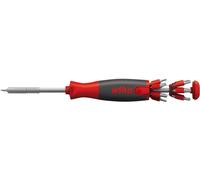 Wiha Wiha LiftUp 26one - Schraubendreher mit Bit-Satz pour lélectronique et la mécanique de précision, pour latelier, VDE Tournevis avec magasin de rangement