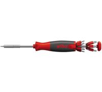 Wiha Wiha LiftUp 26one - Schraubendreher mit Bit-Satz pour lélectronique et la mécanique de précision, pour latelier, VDE Tournevis porte-embouts 1/4 (6.3 mm)