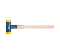 Wiha Wiha Masse sans rebond, mi-dur avec manche en hickory, embout de massette rond (02091) 100 mm Quantité:1