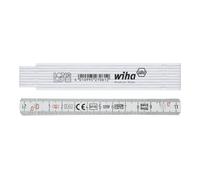 Wiha Wiha Mètre pliant Longlife® 1 m métrique, 10 branches (27061) jaune Quantité:1