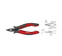 Wiha Wiha Pince coupante diagonale Electronic Tête étroite, pointue et retenue de chute sans flanc (26813) 126 mm Quantité:1