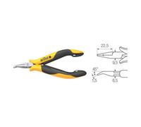 Wiha Wiha Pince demi-ronde Professional ESD Forme courbe, env. 45° (26802) 120 mm Quantité:1