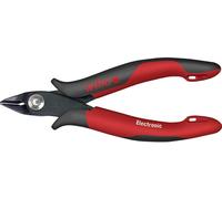 Wiha Pince coupante diagonale Electronic 27391 - Tête large pointue, coupe rase 138 mm