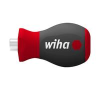 Wiha Wiha Tournevis avec porte-embout magnétique Stubby, 1/4" (29463) 57 mm Quantité:1