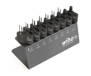 Wiha Wiha Tournevis dynamométrique avec poignée clé Set easyTorque Key TX, TXPlus® 23 pièces limiteur de couple préréglé sur support d’établi (47198) Quantité:1
