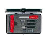 Wiha Wiha Tournevis dynamométrique avec poignée en T Set TorqueVario®-S Tplus mixte 11-pcs. limiteur de couple réglable en continu en boîte Quantité:1