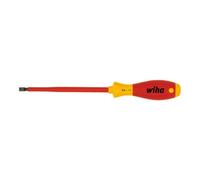 VDE Tournevis pour vis à fente Wiha 00828 Largeur de lame: 6 mm Longueur de la lame: 150 mm