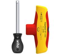Wiha 43177, clé dynamométrique à rayons, Nm, mécanique, 5 - 14 Nm, 6%, rouge, jaune