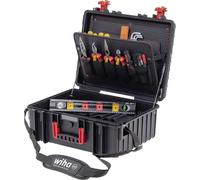 Wiha XL 2 46816 pour électricien, pour les artisans, pour apprentis, pour professionnels, VDE Mallette à outils équipée 41 pièces