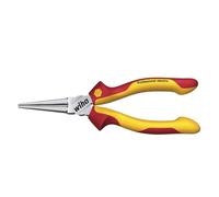 Wiha Pince ronde longue Professional electric (26735) – VDE, acier à outils, 160 mm