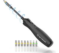 Wiha zai Hause Electric Cordless Screwdriver with 8 Bits, 3.6 V Li-Ion