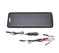 WIHFHGZ Chargeur Batterie Voiture Solaire, Panneau Polycristallin Portable, 6W 30x15cm - Efficace Anti Drain, ABS Durable, pour Batterie Véhicule Camping
