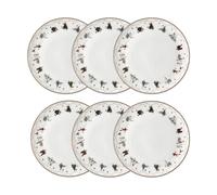 Wik & Walsøe Assiette Julemorgen Ø20 cm lot de 6
