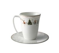 Wik & Walsøe Tasse et soucoupe Julemorgen 20 lanc