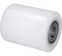 WIKO Roue Transpalette - Rouleau en Polyamide 80x100 mm - Transpalette Manuel Roue Chariot - Roulettes Pour Chariot de Transport - Charge 700 kg (20 mm Trou d’essieu)