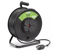 WikuTech WT 4012 - Bobine De Câble Professionnelle - 50m - H07RN-F 3G 1,5mm²