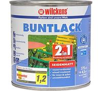 Wilckens 2 en 1 Multicolore Vernis satiné, RAL 3000 rouge feu, 375 ml 12430000030