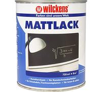 Wilckens Peinture de Tableau noir Vernis Mat 750 ml, RAL 9005 tiefschwarz