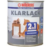 Wilckens Vernis transparent 2 en 1 brillant 750 ml incolore