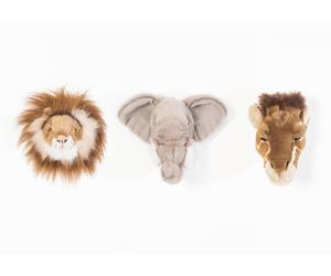 Wild And Soft - Coffret Mini Trophées Peluches Safari