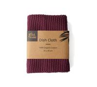 Wild & Stone Chiffon de Nettoyage en Coton Biologique, Teint Certifié Oeko-TEX Standard 100, 25 x 25 cm, Emballage Kraft Recyclable sans Plastique, Lavable en Machine