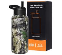 Wildkin Realtree APX Bouteille d'eau pour enfants de 946 ml - Étanche, isolée sous vide, durable, facile à nettoyer
