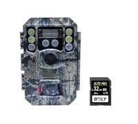 Wildlife Camera, 56MP 4K HD, Flash 940 nm Black IR and White LED, Night Vision with Tri-Flash, No Glow Infrared, 0.1s Fast Trigger Night Vision Motion Sensor, 100 ft Range, IP68 Waterproof, 32 GB